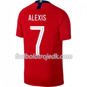 Chile Alexis Sanchez 7 Hjemme Copa América 2019 - Fodboldtrøjer(S/S)